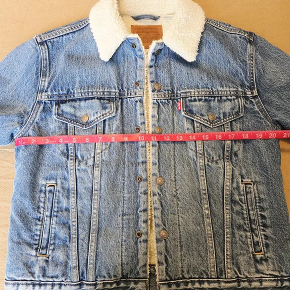 Levis Sherpa Trucker Jacket - Picture 4 of 10